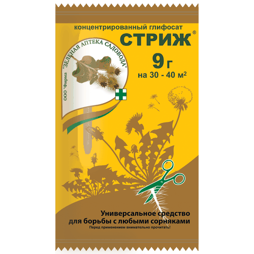 Средство "Стриж", от сорняков, ЗАС, 9 г