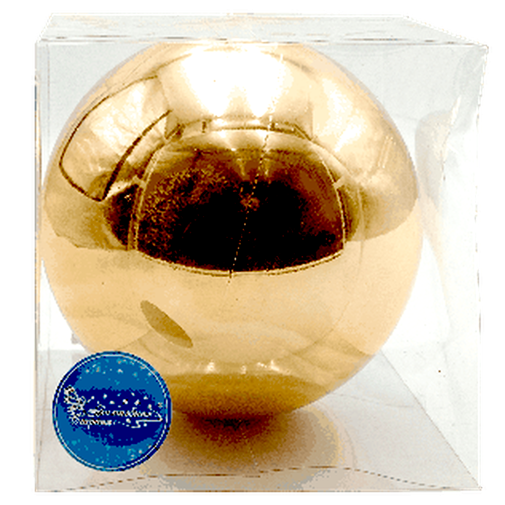 Игрушка елочная "Золотой шар", 005706