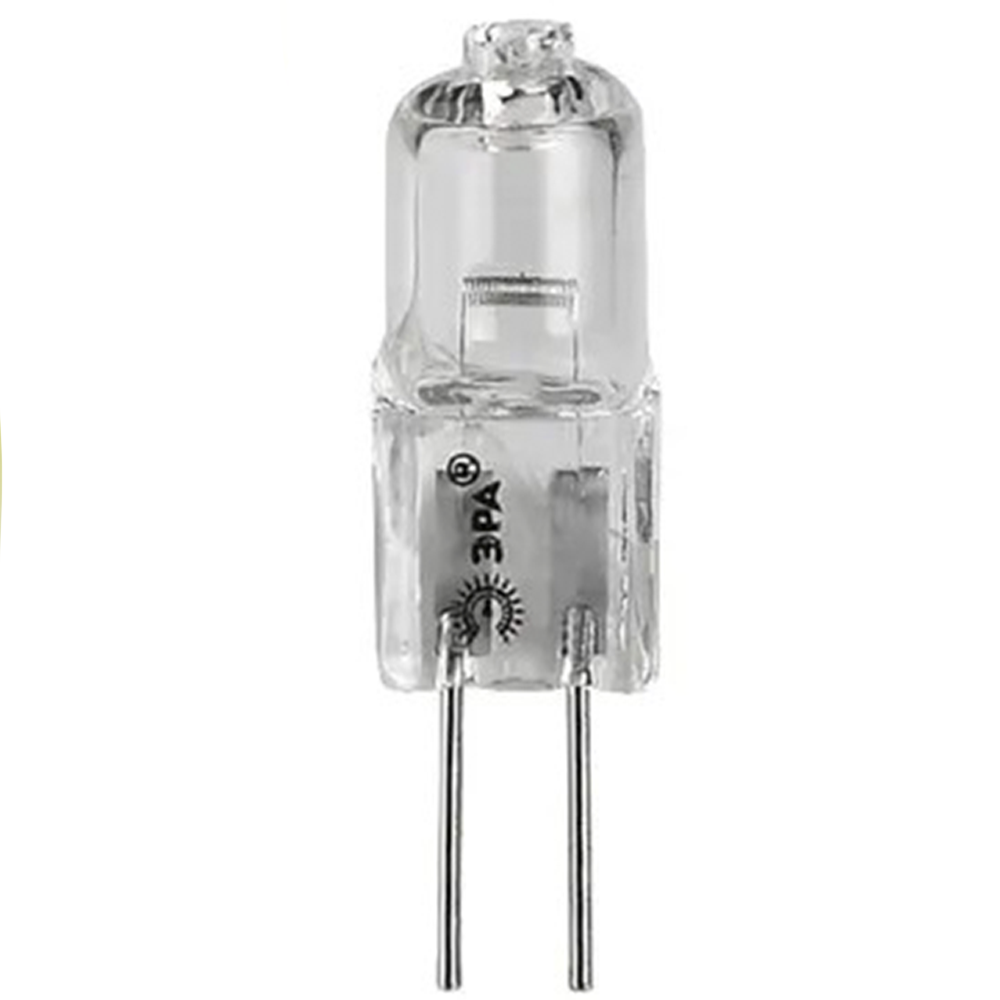 Галогенная лампа "ЭРА", G4-JC, 12 В, 10 Вт (нейтральный свет)