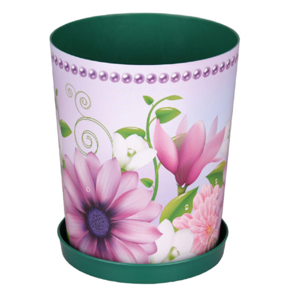 Горшок " Георгины", 1,2 л, м2436