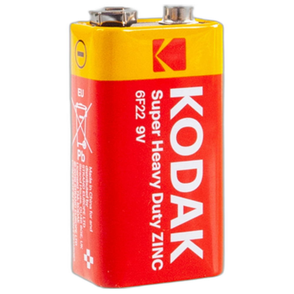Батарейки "Kodak Heavy Duty", 6F22-1BL