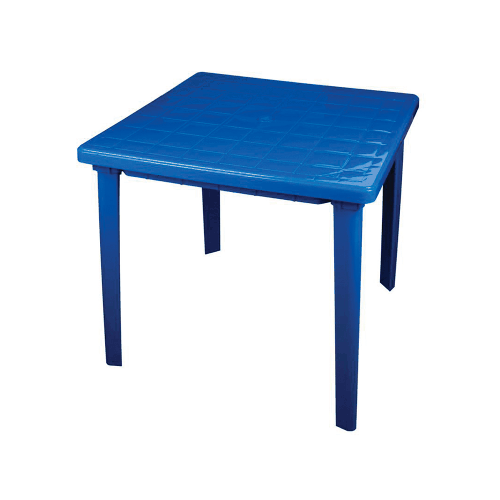 Стол квадратный М2594 синий