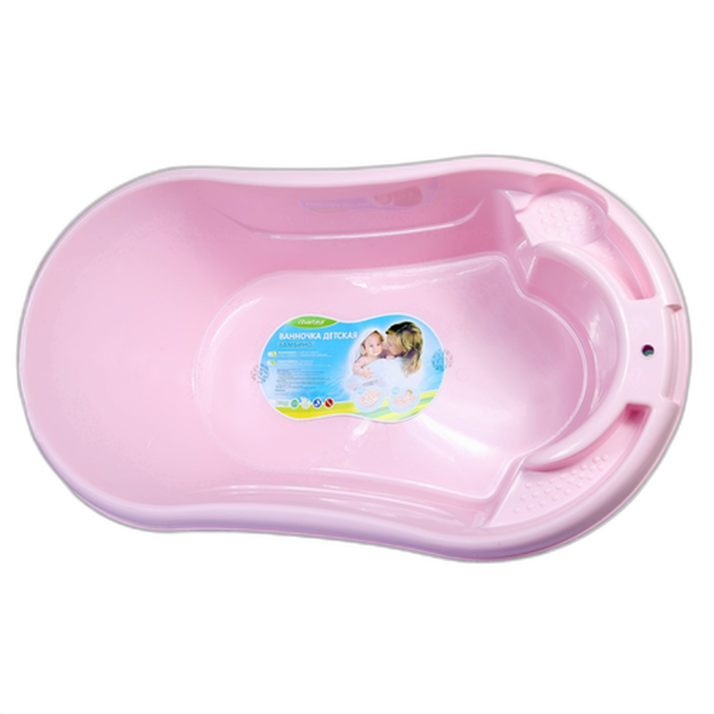 Ванночка детская "Бамбино", розовая