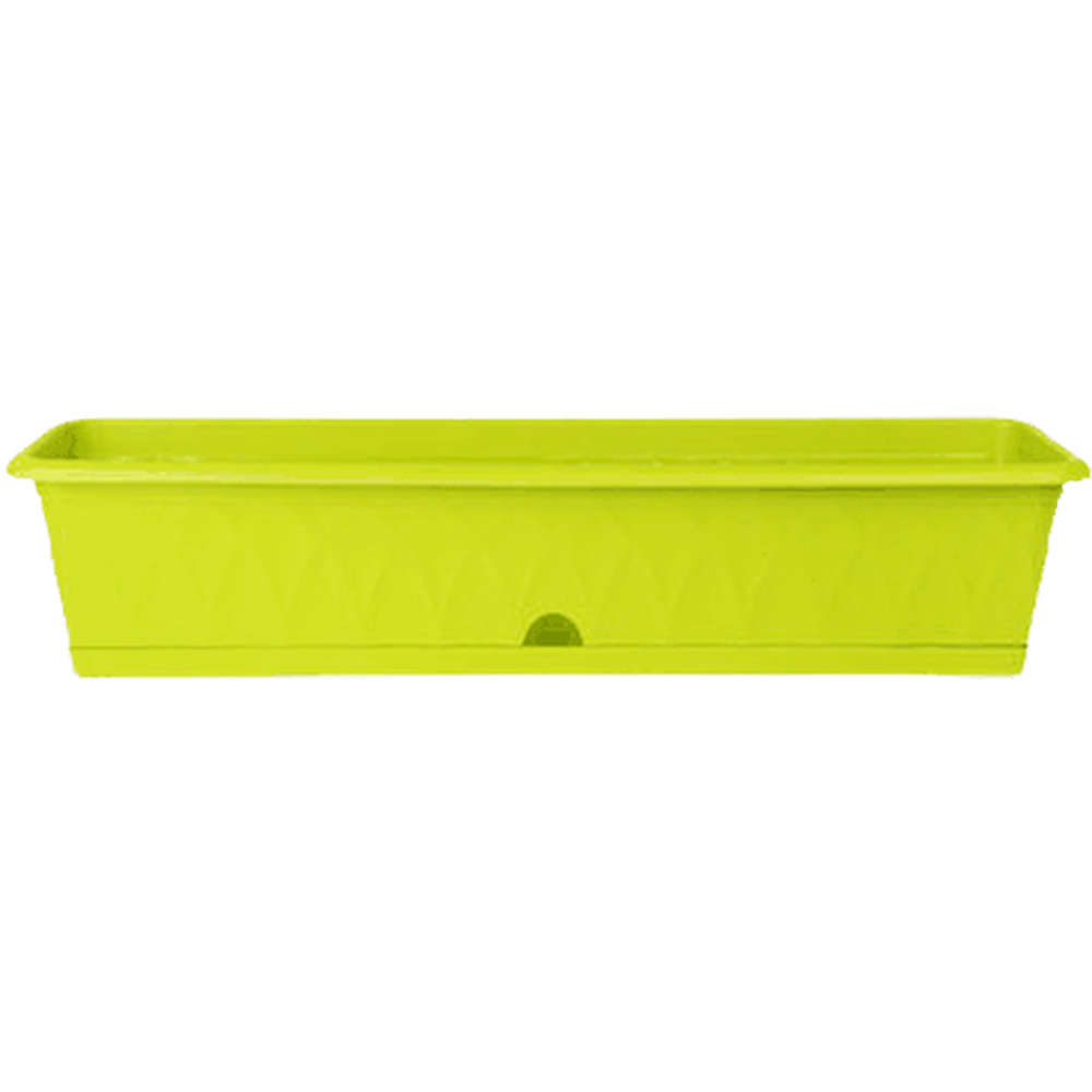 Ящик для растений "Сиена", зеленый, 93 см