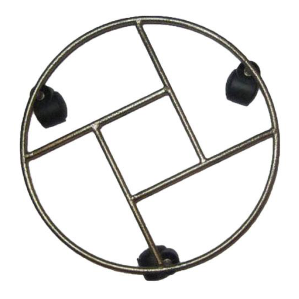 Подставка для цветов на колесах, квадрат, М0000024