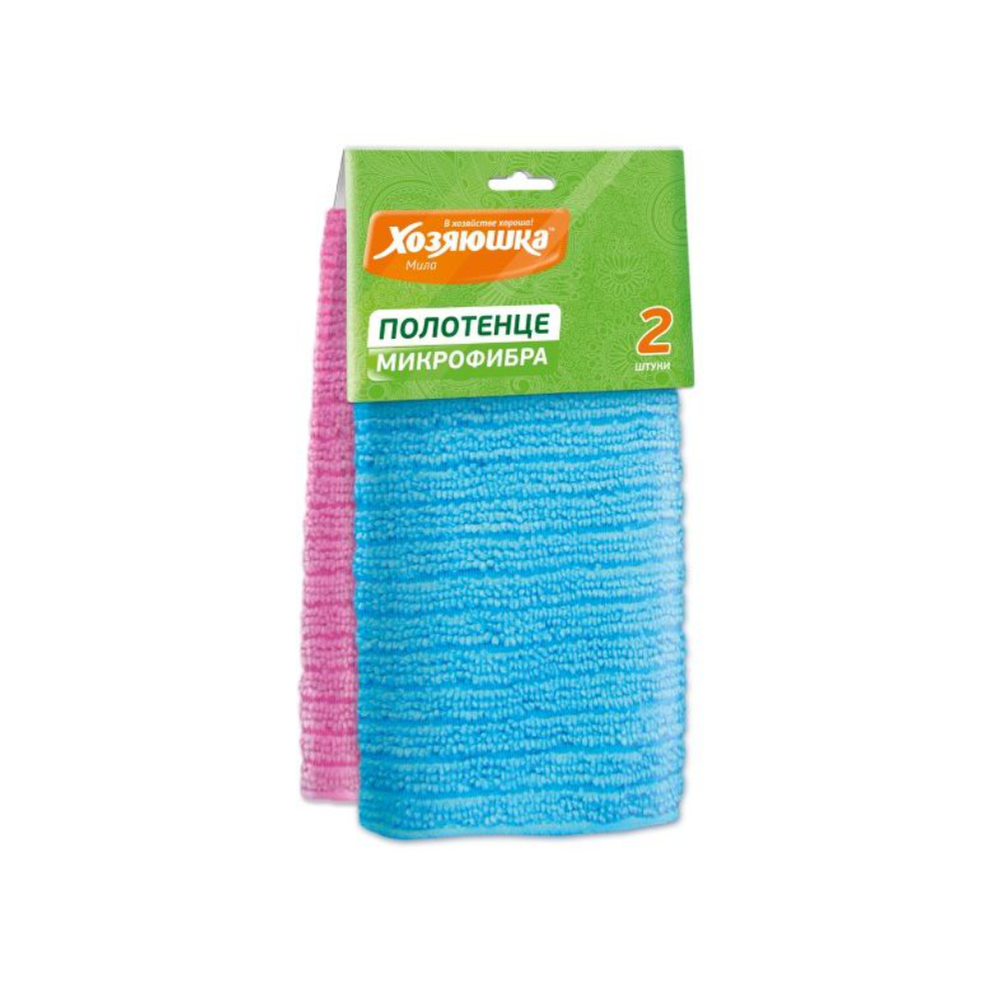 Полотенце "ХОЗЯЮШКА Мила", 25*50 см, 2 шт, 04045