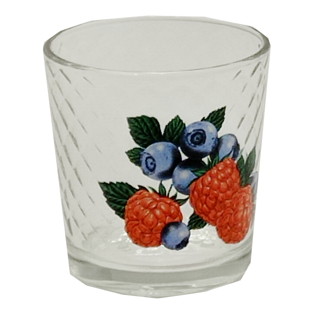 Набор стаканов для сока "Ягоды малина", 250 мл, 146д