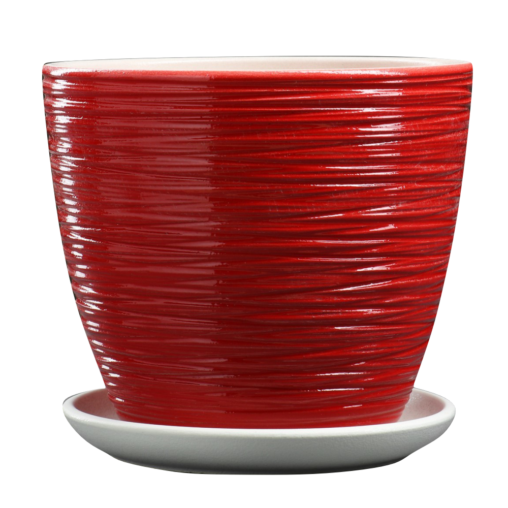 Горшок "Шорвель", красный крокус №3