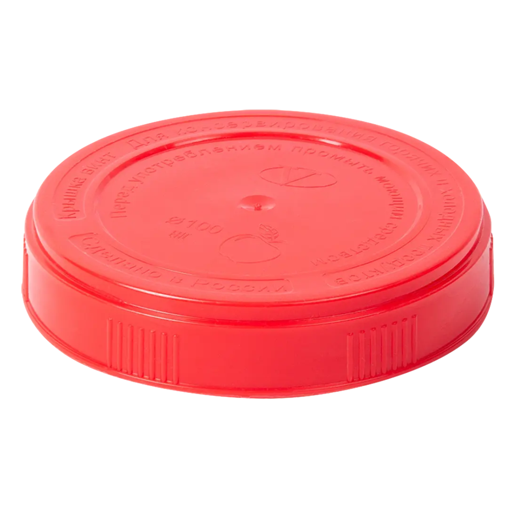 Крышка полиэтиленовая, винтовая, 100