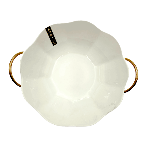 Тарелка с корзиной Коралл", 190 мм