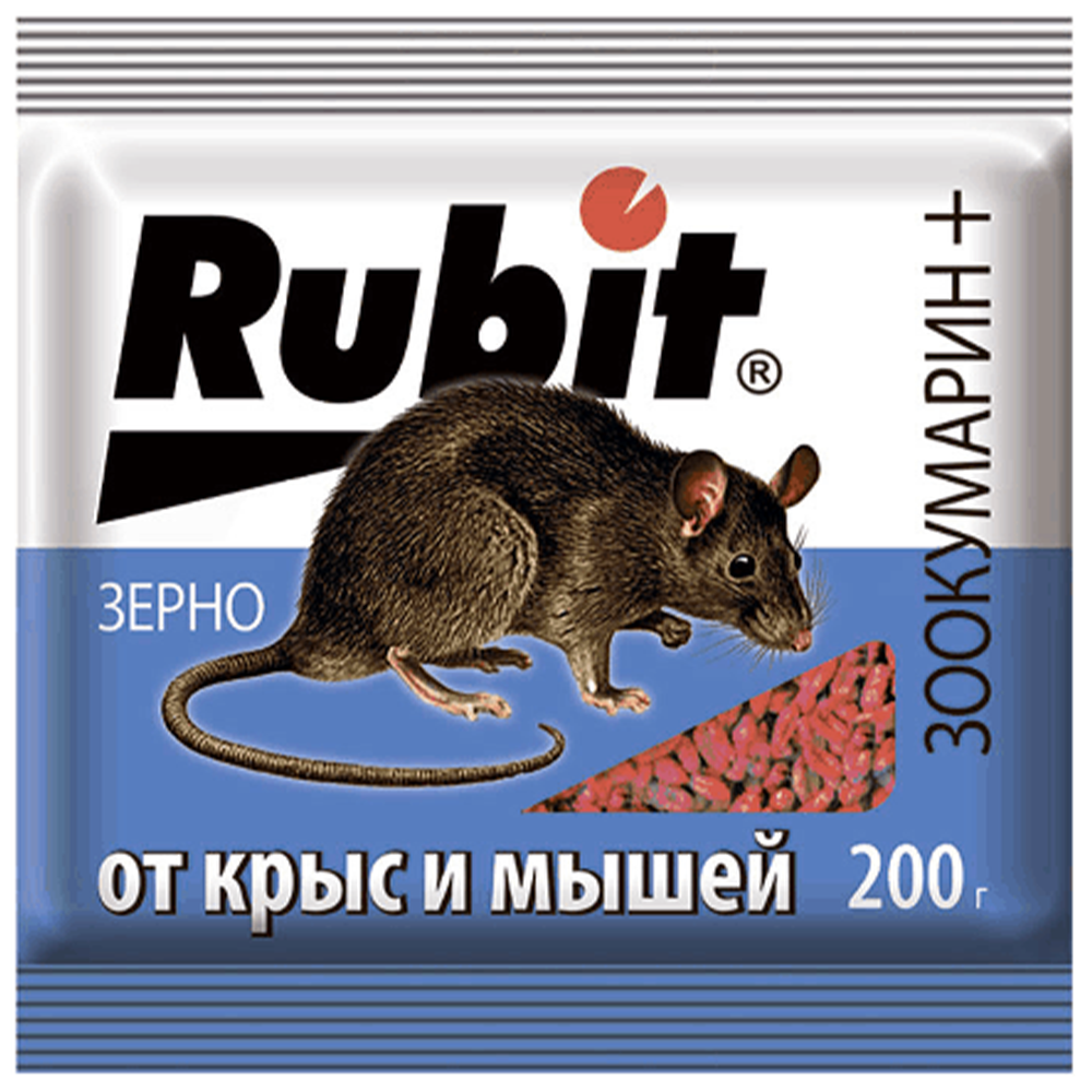 Средство "Rubit", Зоокумарин+, зерно, 200 г