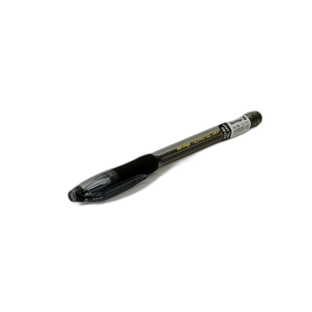 Ручка гелевая,"Techno-Gel Grip", чёрная, 0,5 мм