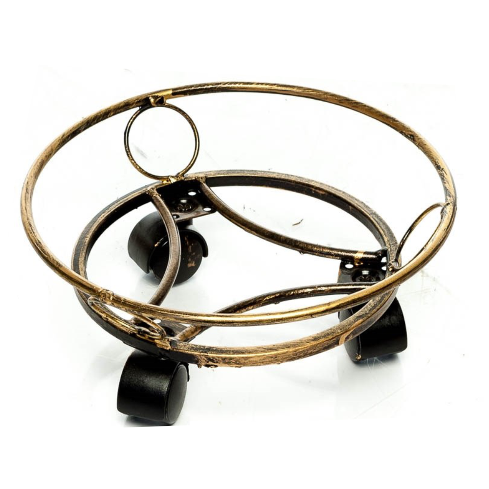 Подставка для цветов на колесах, 12-001