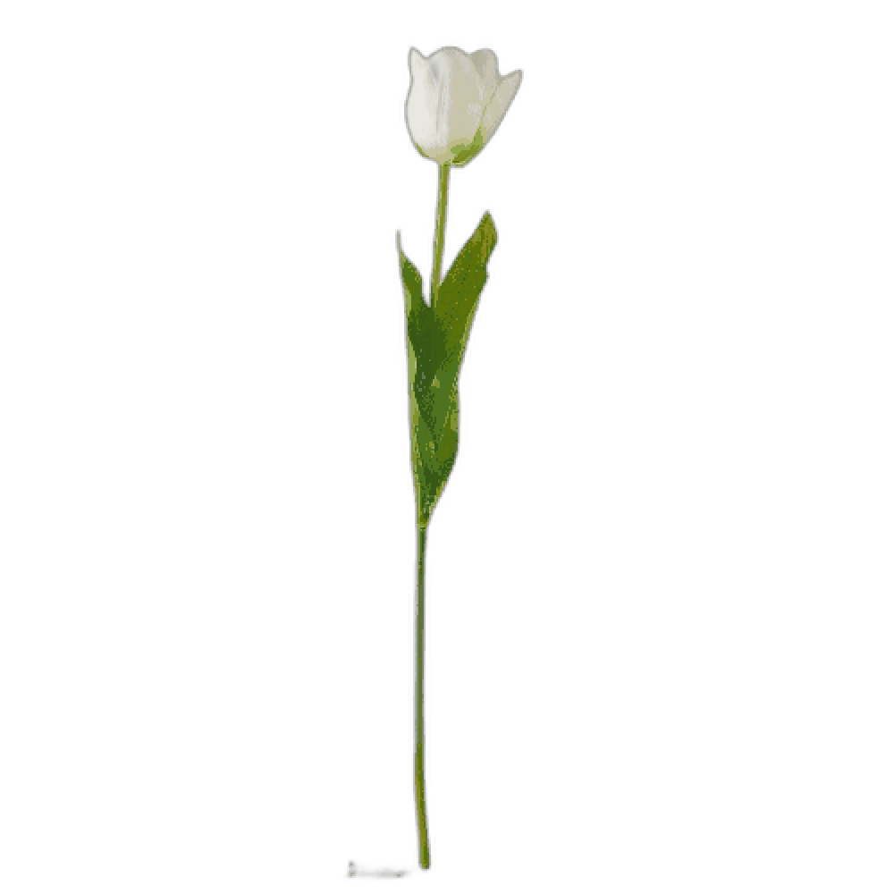 Цветок искусственный "Белый тюльпан" h=61см, 7180185