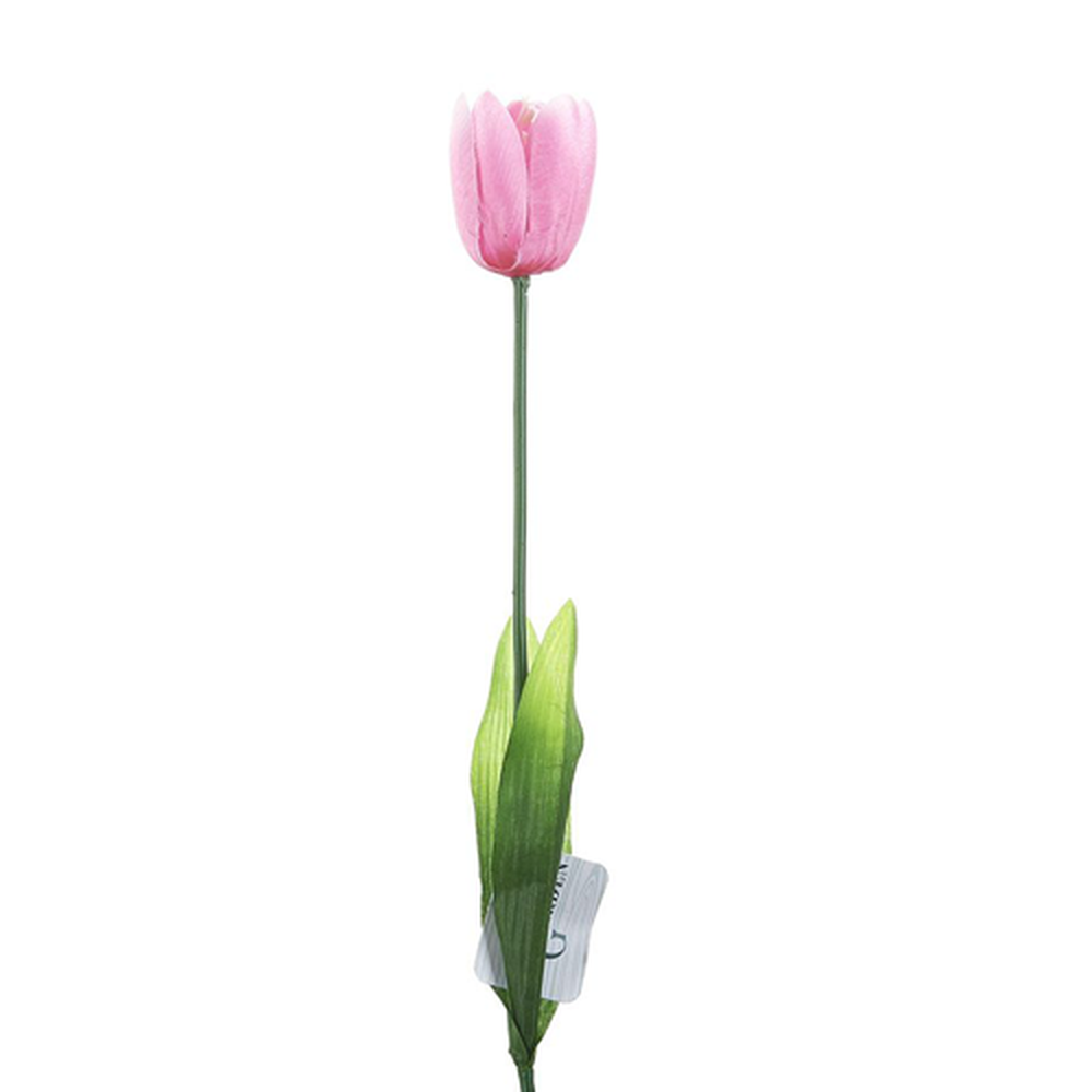 Цветок искусственный "Розовый тюльпан", 61 см
