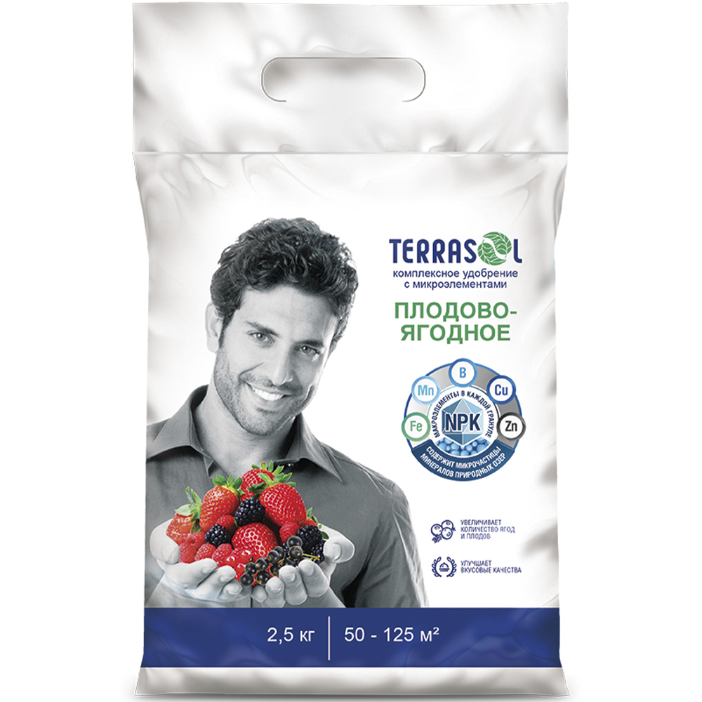 Удобрение "Terrasol", для плодово-ягодных, 2,5 кг