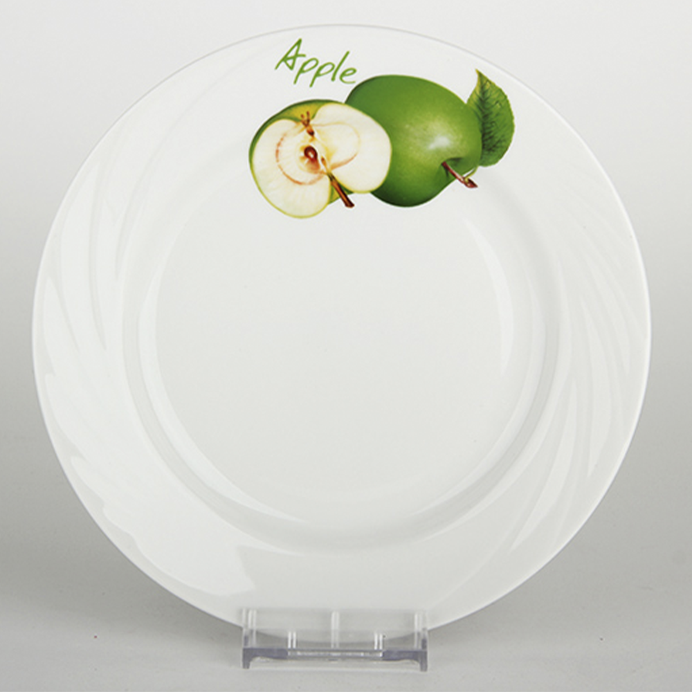 Тарелка "Зеленое яблоко", 200 мм, 7С1084Ф34