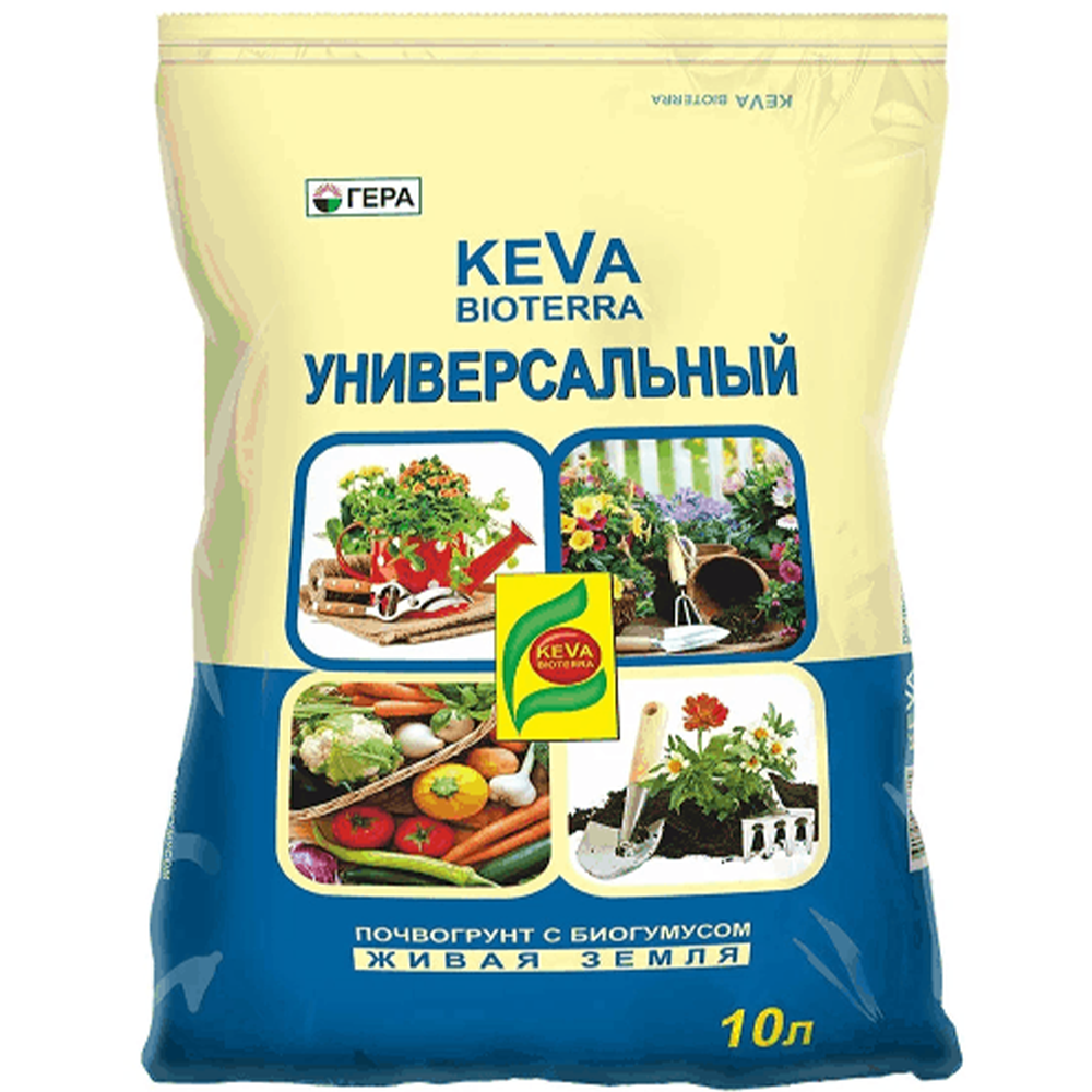 Грунт "Keva bioterra", универсальный, 10 л