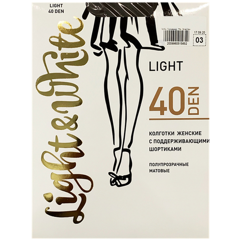 Колготки женские Light&White "Light 40", daino2