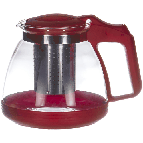Заварочный чайник "Olaff" 1250 мл, LGP-S-1250-R-W
