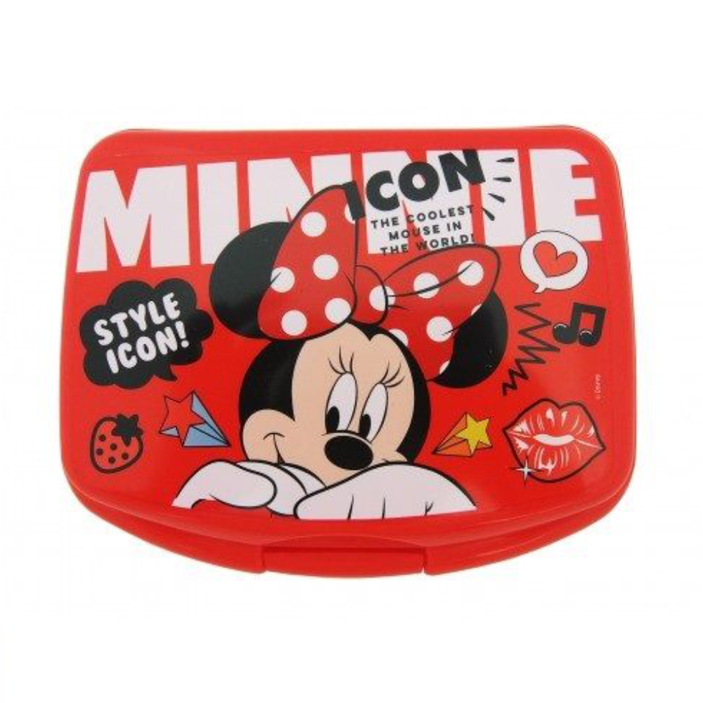 Бутербродница "Disney минни", 16,5х13 см, dmplb-1