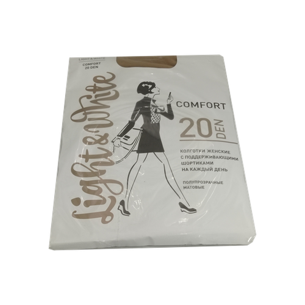 Колготки женские Light&White "Tights Comfort 20", dain3