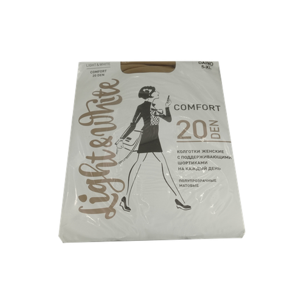 Колготки женские Light&White "Tights Comfort 20", dain5