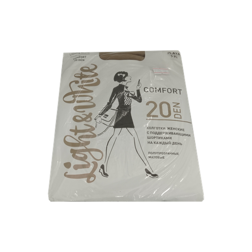 Колготки женские Light&White "Tights Comfort 20", play5