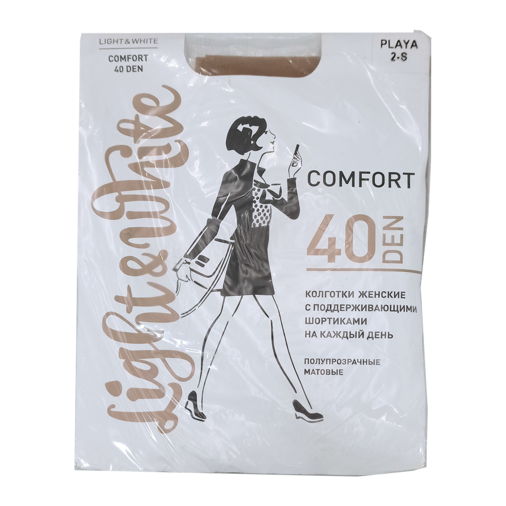 Колготки женские "ight&White", Tights Comfort 40, play 2