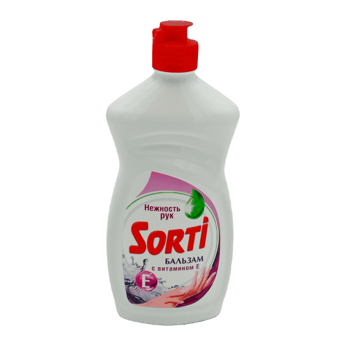 Жидкость для мытья посуды Sorti с витамином Е, 450 мл