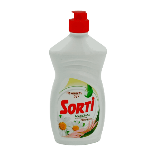 Жидкость для мытья посуды Sorti экстракт ромашки, 450 мл