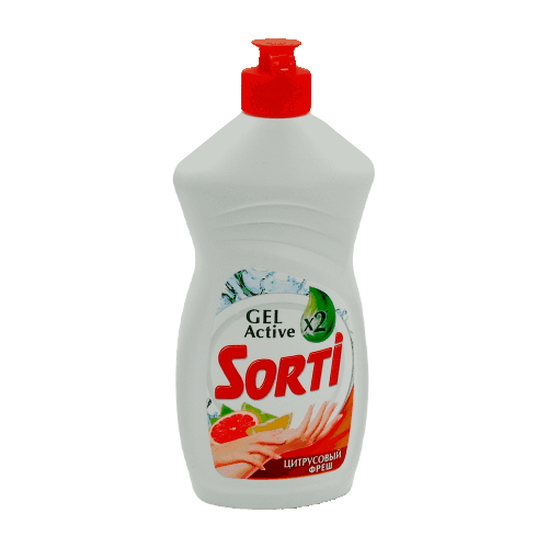 Жидкость для мытья посуды Sorti цитрусовый фреш, 450 мл