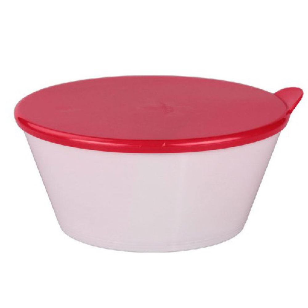 Салатник круглый, 1,3 л, с крышкой, м4481