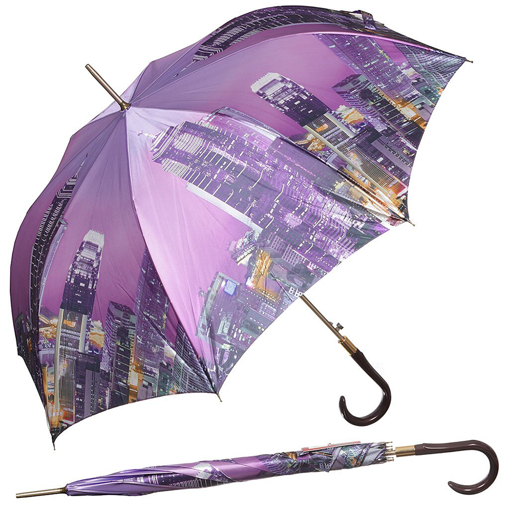 Зонт женский "Raindrops", автомат, трость, 42825