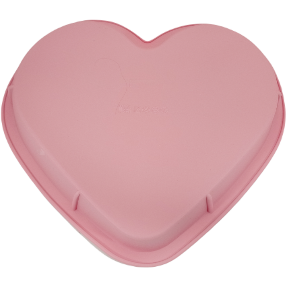 Форма для выпечки "Мерали", Сердце, силикон, 285 х 255 х 33 мм