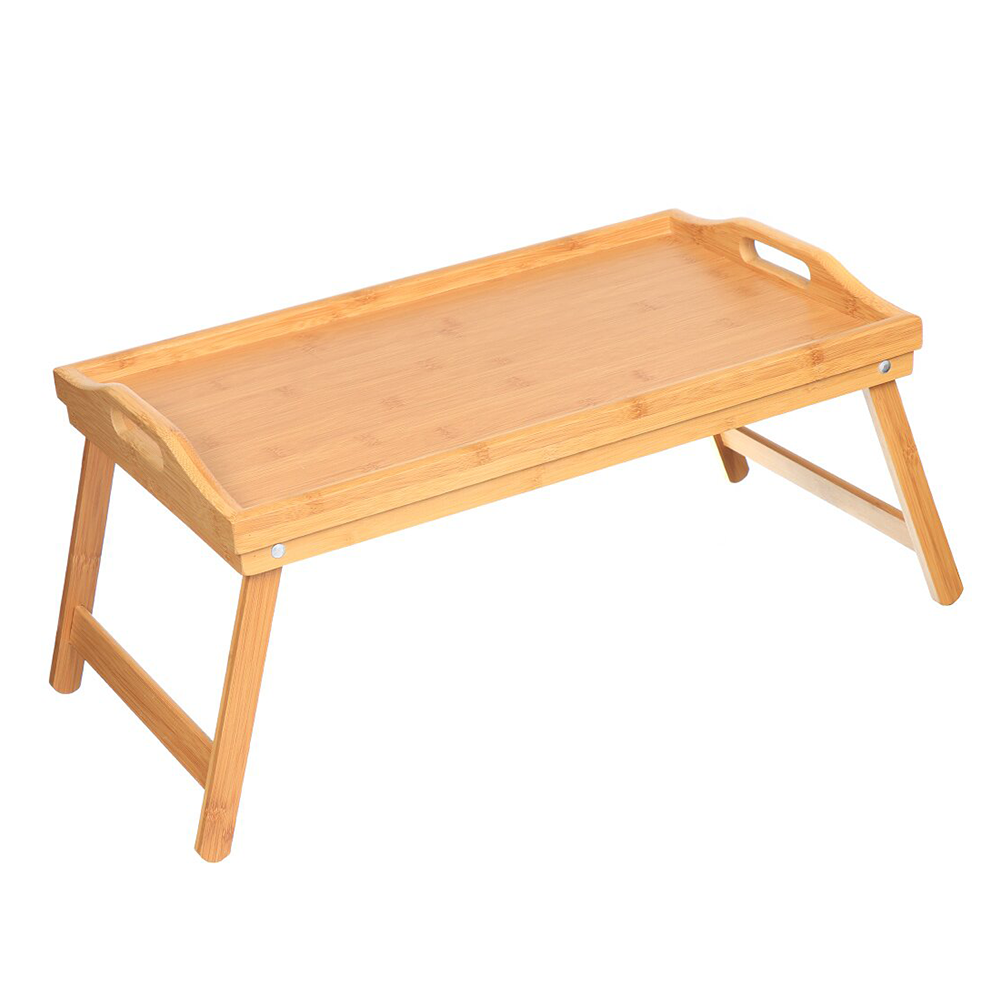 Поднос-столик, бамбуковый, 50 х 30 х 23 см, КТ-СТ-02