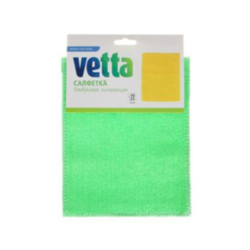 Салфетка бамбук "VETTA", 18х23 см, 200 г, 448-198