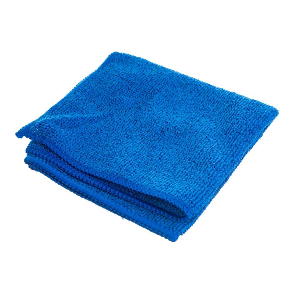 Салфетка микрофибры, 30х30 см, синий, 310202