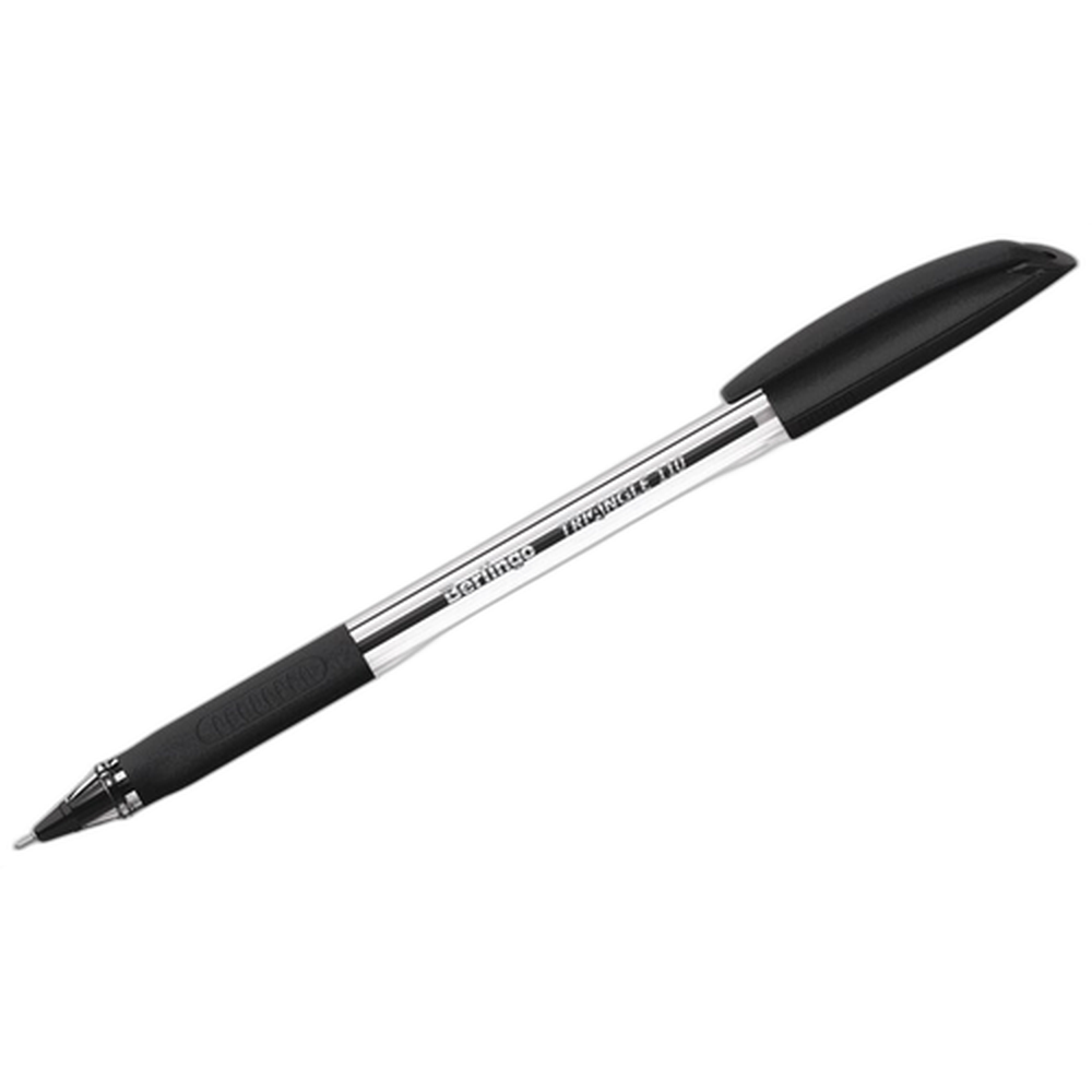 Ручка шариковая Berlingo "Triangle 110", черная