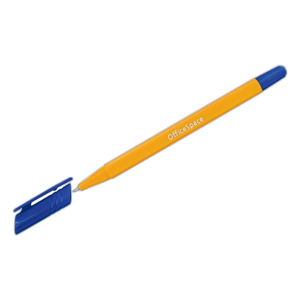 Ручка шариковая OfficeSpace "xTrio", синяя