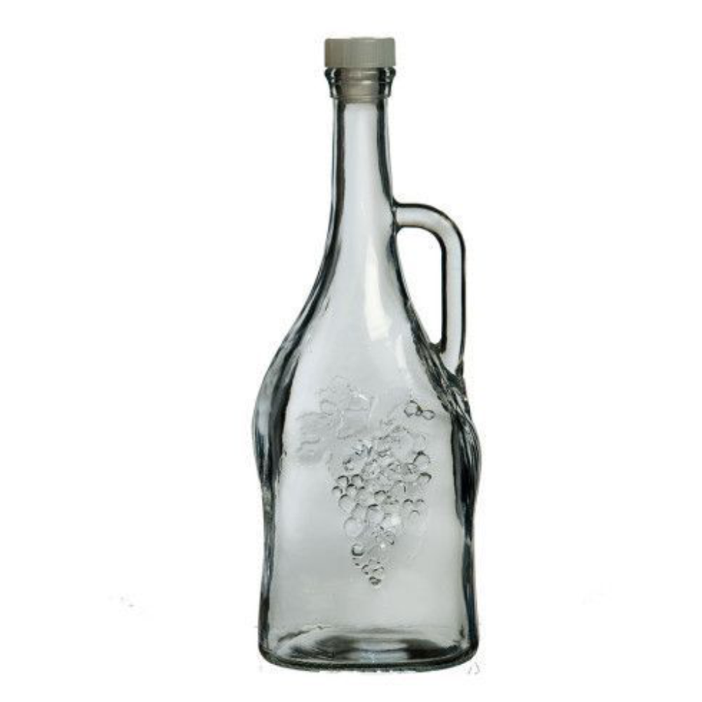 Бутыль стеклянная "Магнум", 1,5 л, сатин