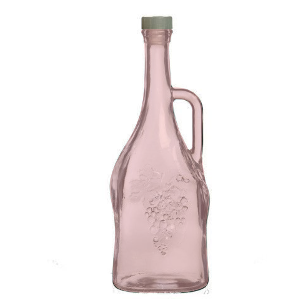 Бутыль стеклянная "Магнум", 1,5 л, розовый