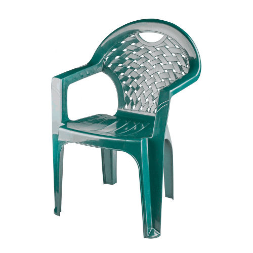 Кресло тёмно-зелёное