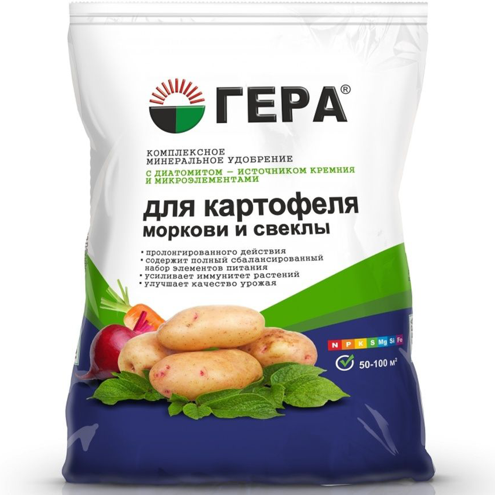 Удобрение "Гера", для картофеля, 2,3 кг