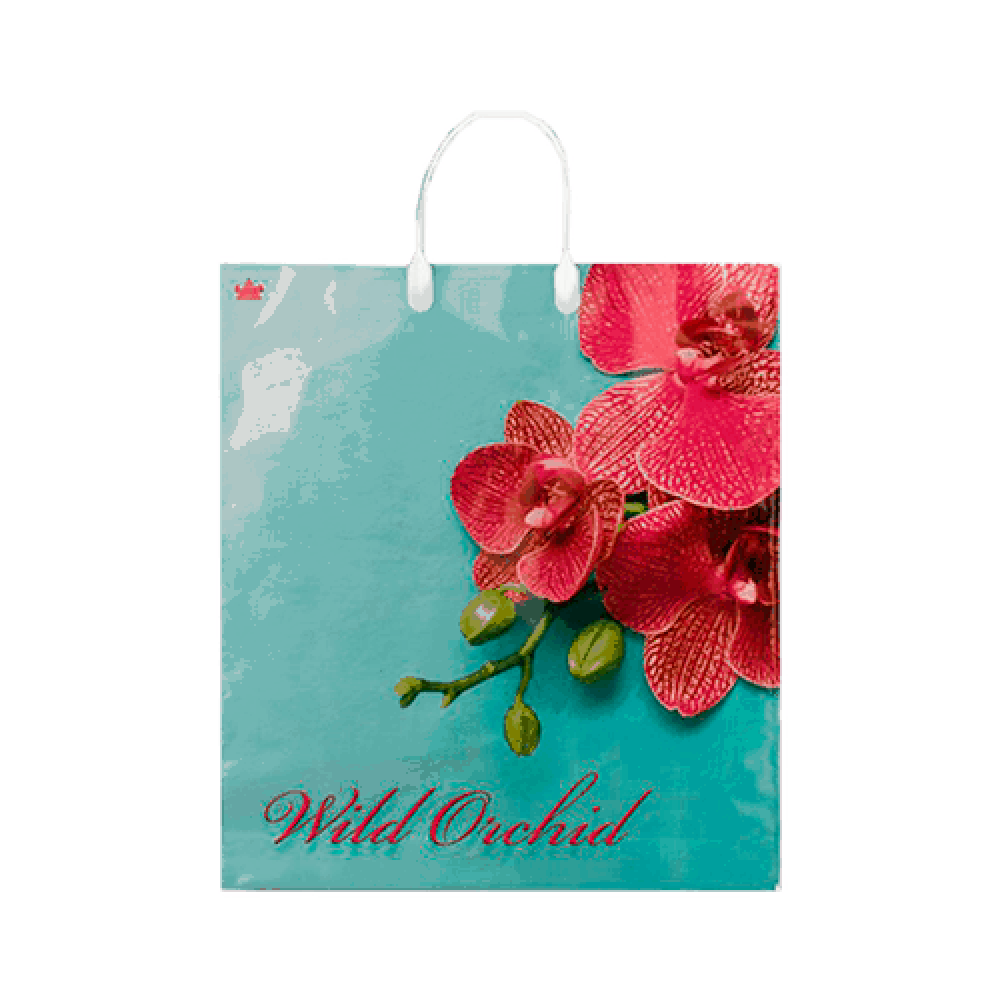 Пакет полиэтиленовый "Розовая Орхидея"
