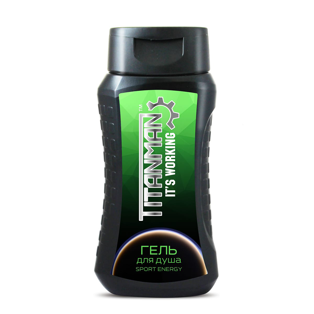 Гель для душа "Titan", Sport Energy, 250 мл