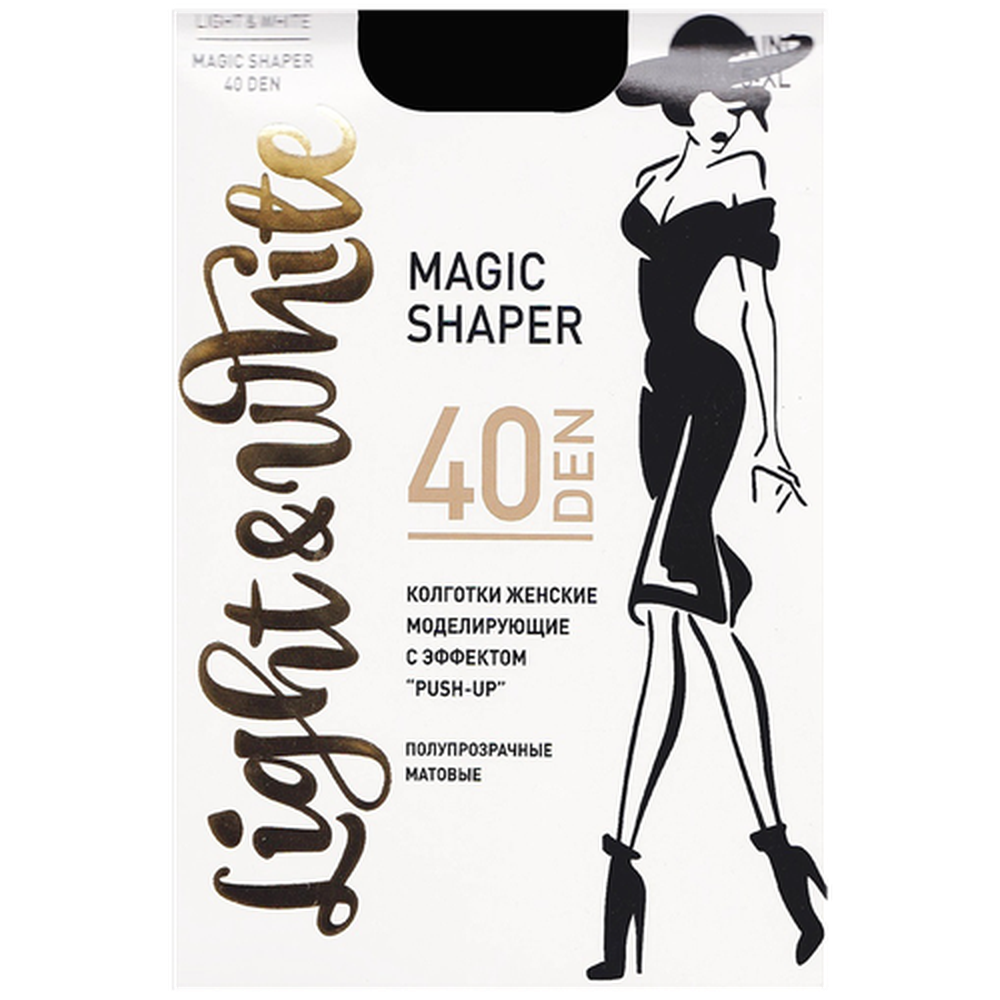 Колготки женские Light&White "Magic Shaper 40", playa4