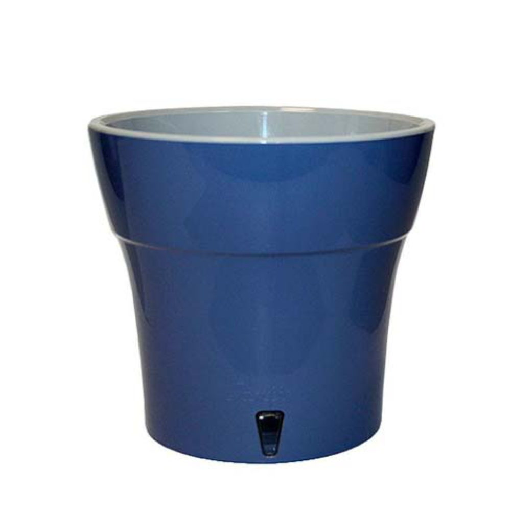 Горшок "Дали", 2,1 л. дымчатый синий-серый