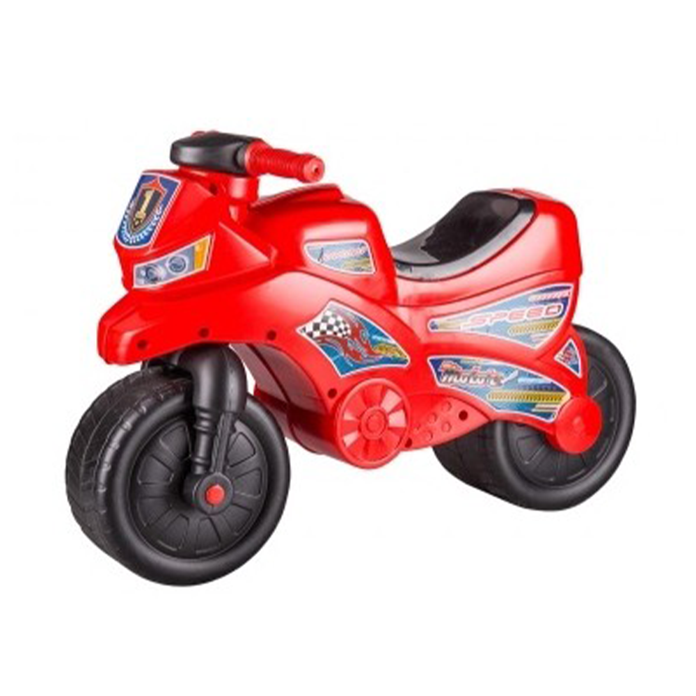 Каталка детская "Мотоцикл", красный, М6788