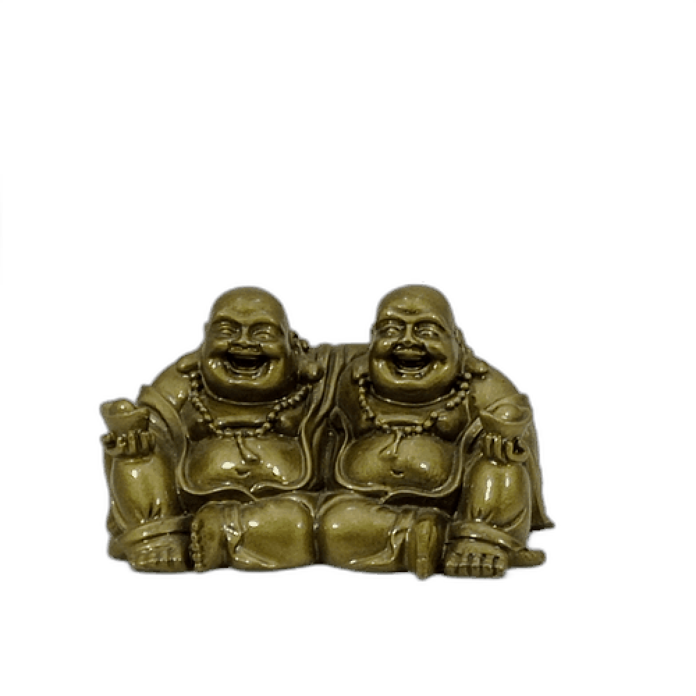 Статуэтка бронзовая "Два хотея", 10х5х4 см т-4978